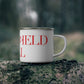 41 Tilt Greenfield Hill Enamel Camping Mug