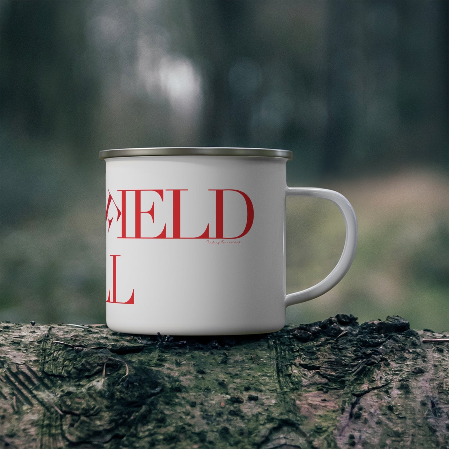 41 Tilt Greenfield Hill Enamel Camping Mug
