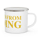 Just a kid from Redding Enamel Camping Mug