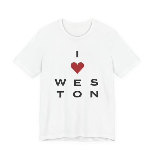Weston Vision Unisex Jersey Short Sleeve T-Shirt