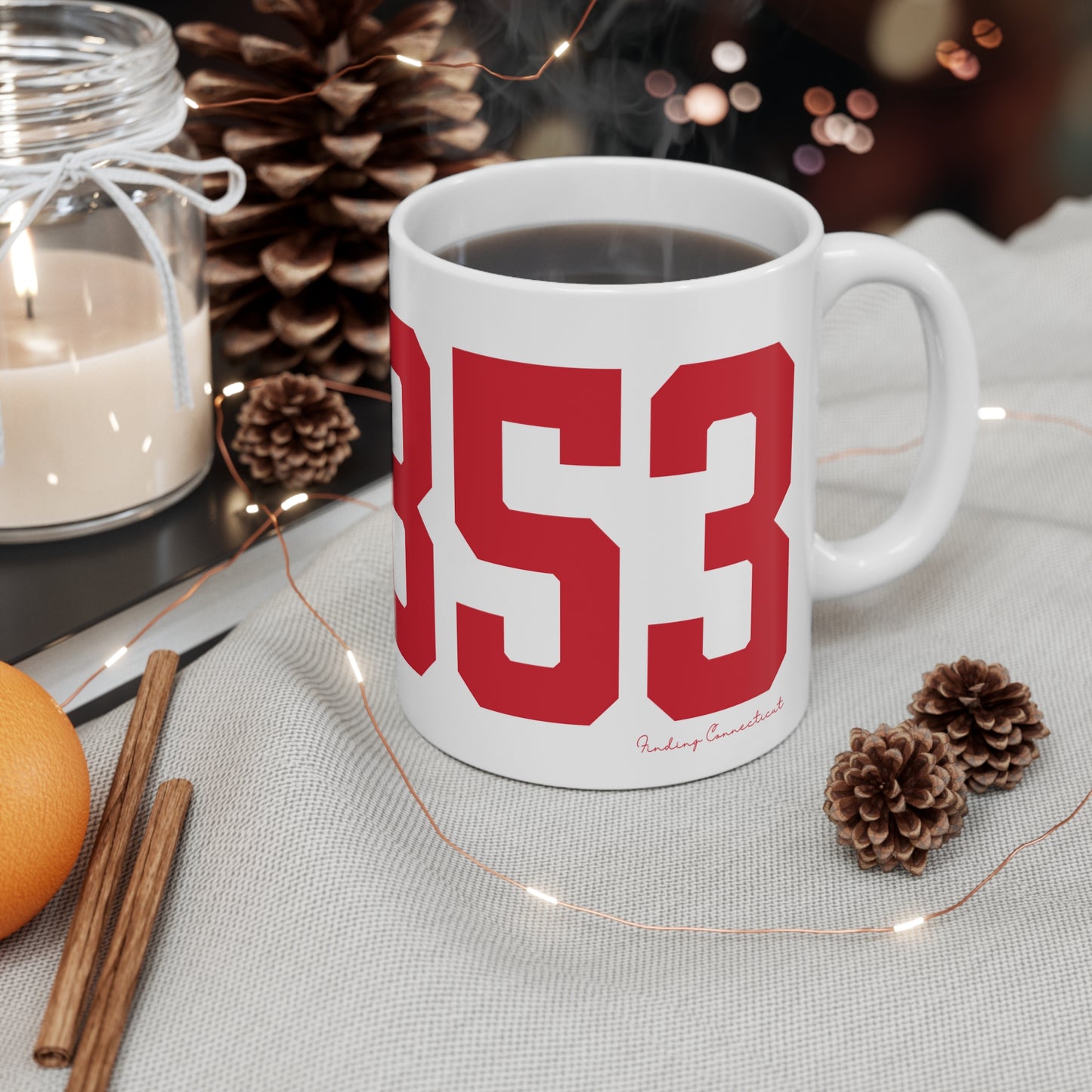 06853 Norwalk Connecticut Zip Code Mug 11oz