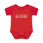 Just a kid from Branford Infant Baby Rib Bodysuit