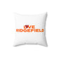 Love Ridgefield Spun Polyester Square Pillow