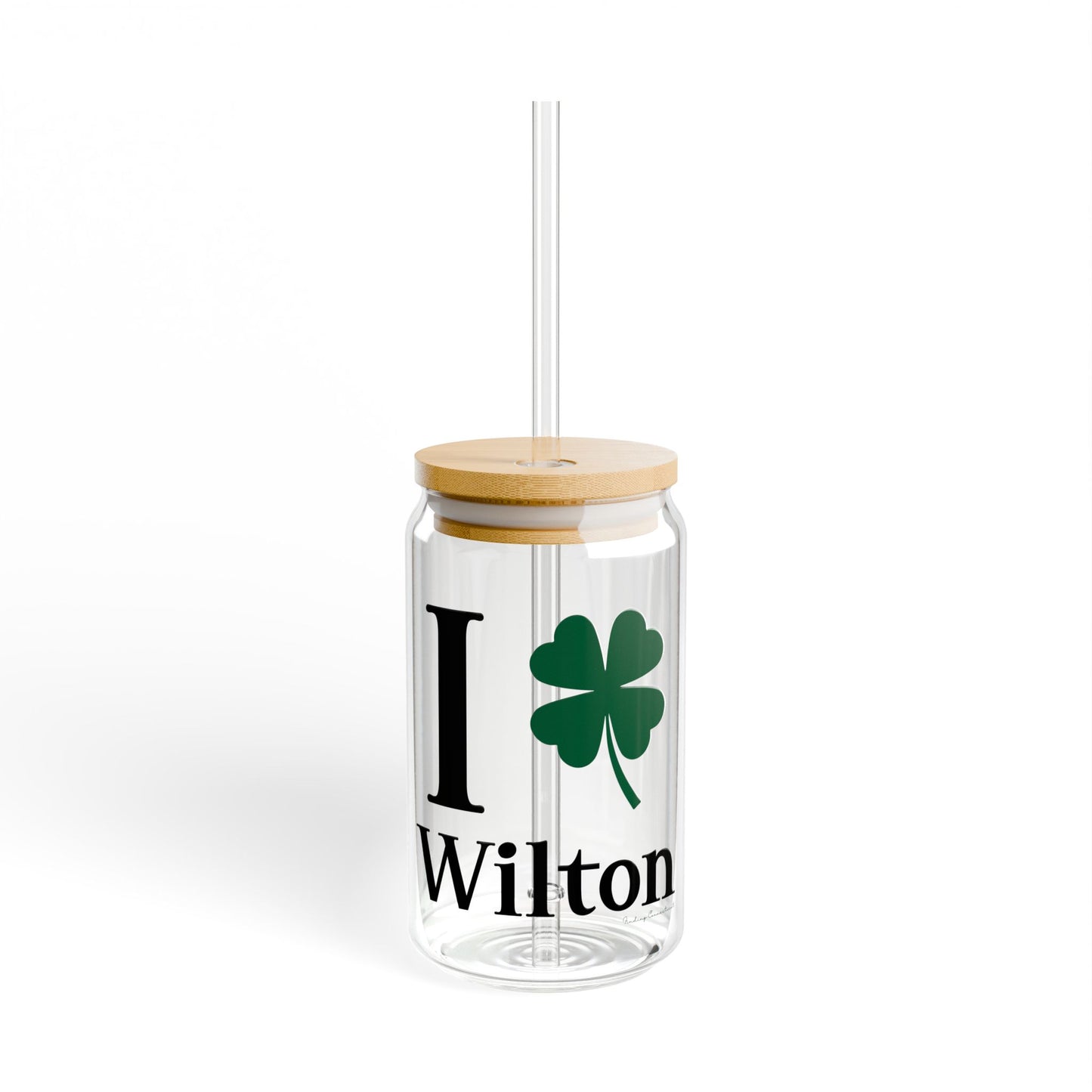 I Clover Wilton Sipper Glass, 16oz