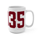 06035 Granby Connecticut Zip Code Mug 15oz