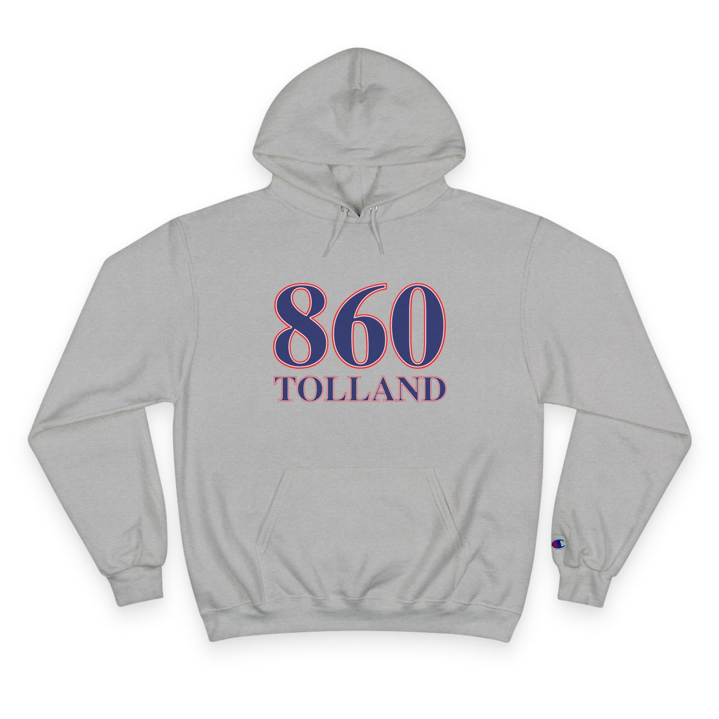 860 Tolland Red White & Blue Champion Hoodie