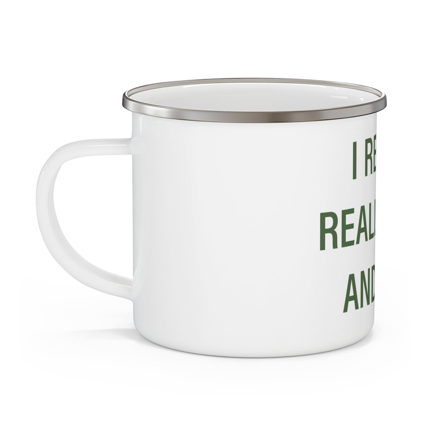 I Really Really Miss Andover Enamel Camping Mug