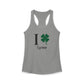 I Clover Lyme Women's Ideal Racerback Tank Top