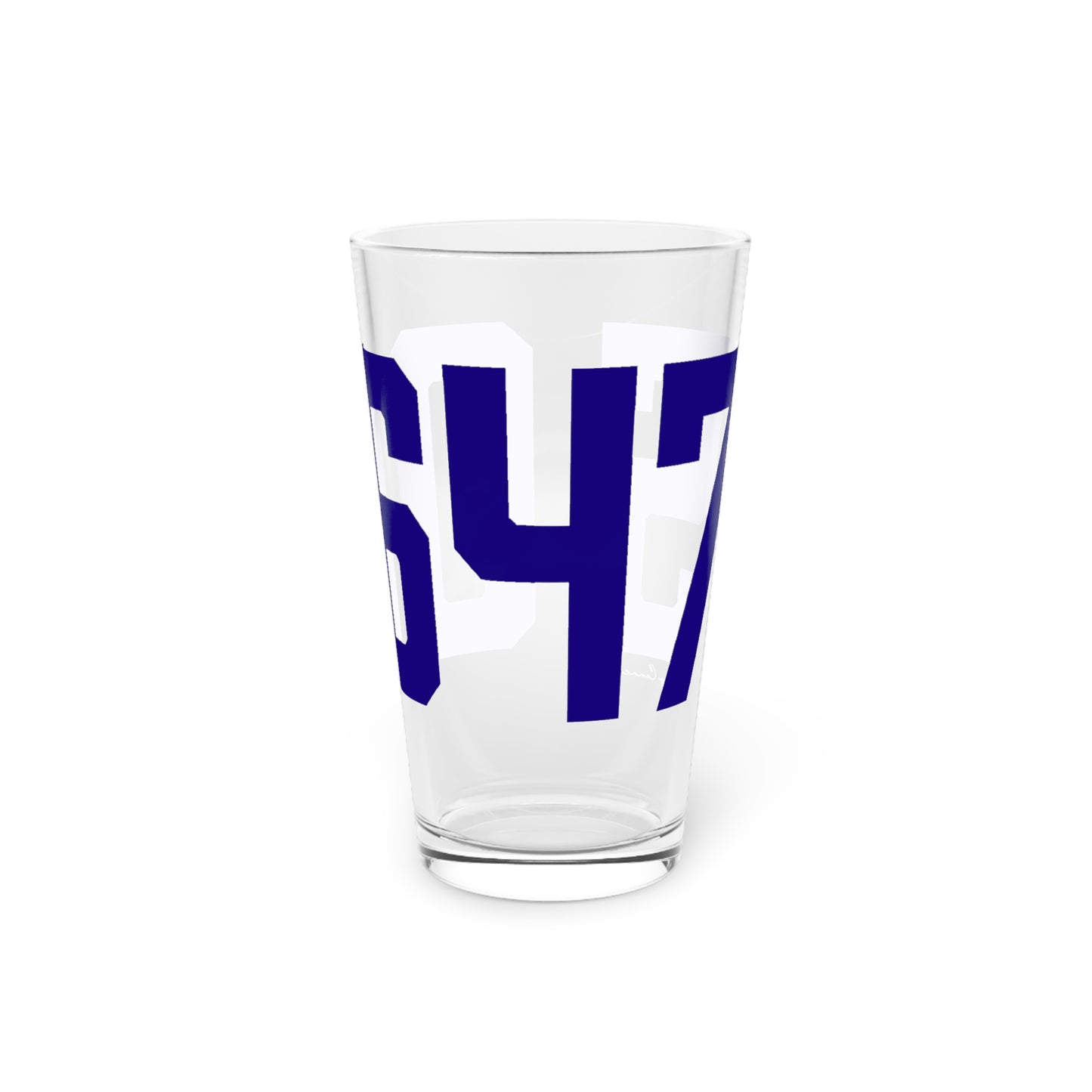06475 Old Saybrook Connecticut Zip Code Pint Glass, 16oz
