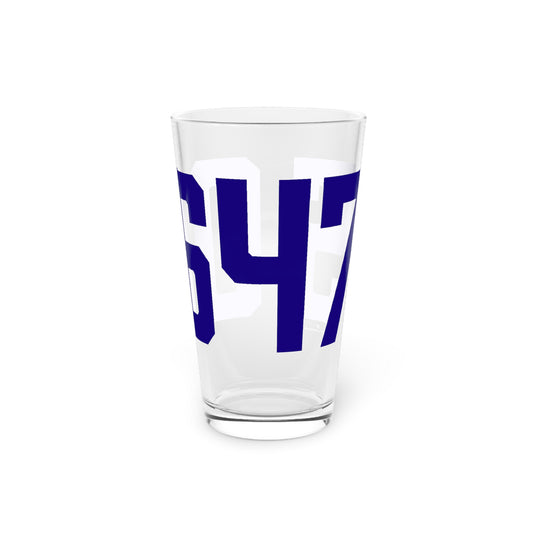 06475 Old Saybrook Connecticut Zip Code Pint Glass, 16oz