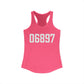 06897 Wilton CT Zip Code Women's Ideal Racerback Tank Top