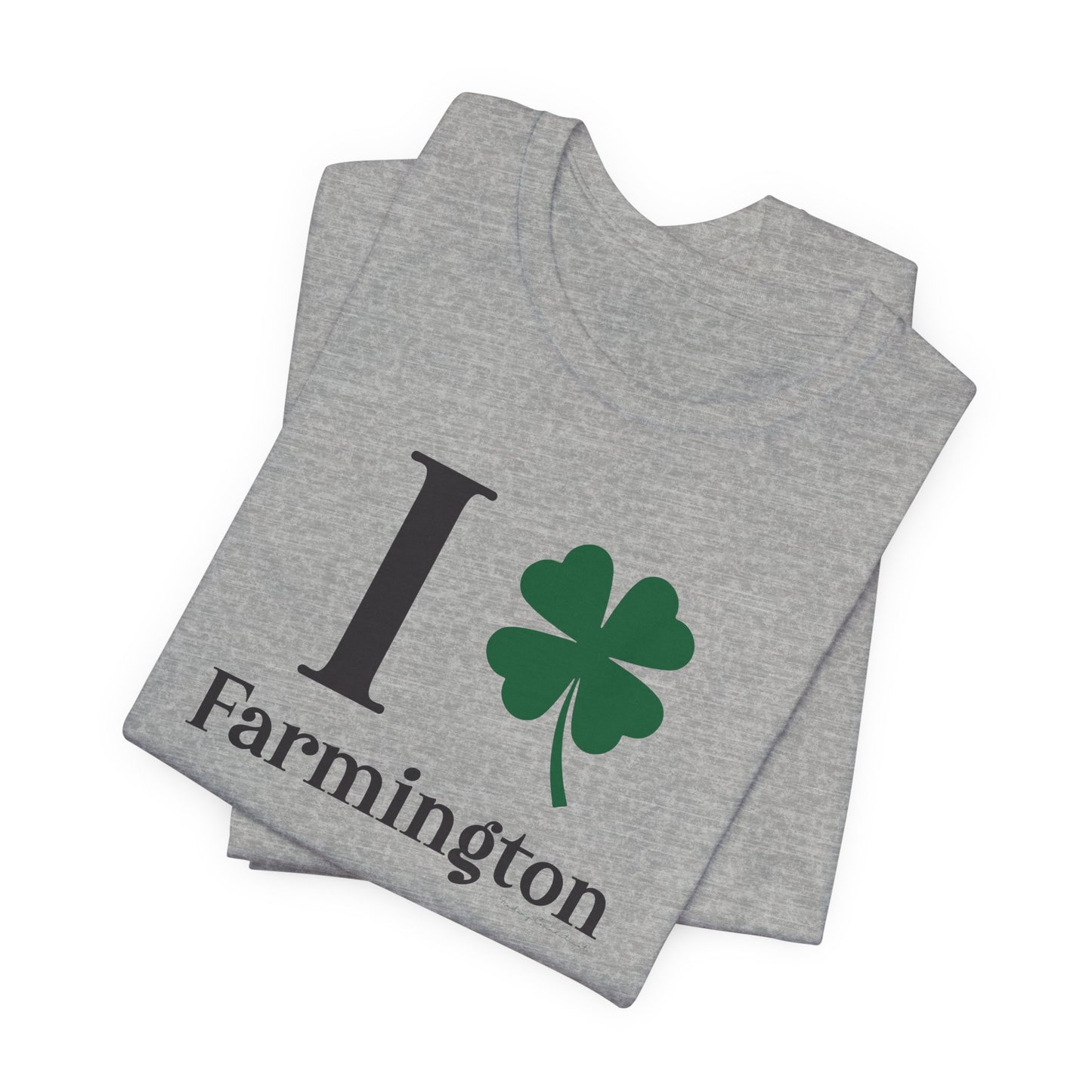 I Clover Farmington Unisex Jersey Short Sleeve T-Shirt