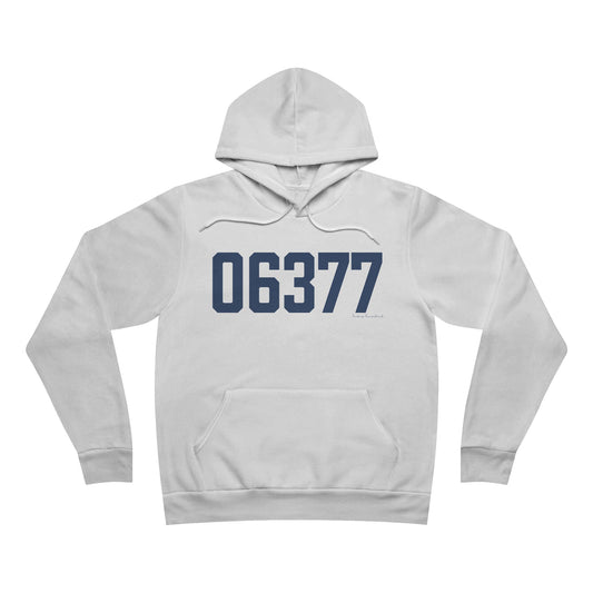 06377 Sterling Connecticut Zip Code Unisex Sponge Fleece Pullover Hoodie