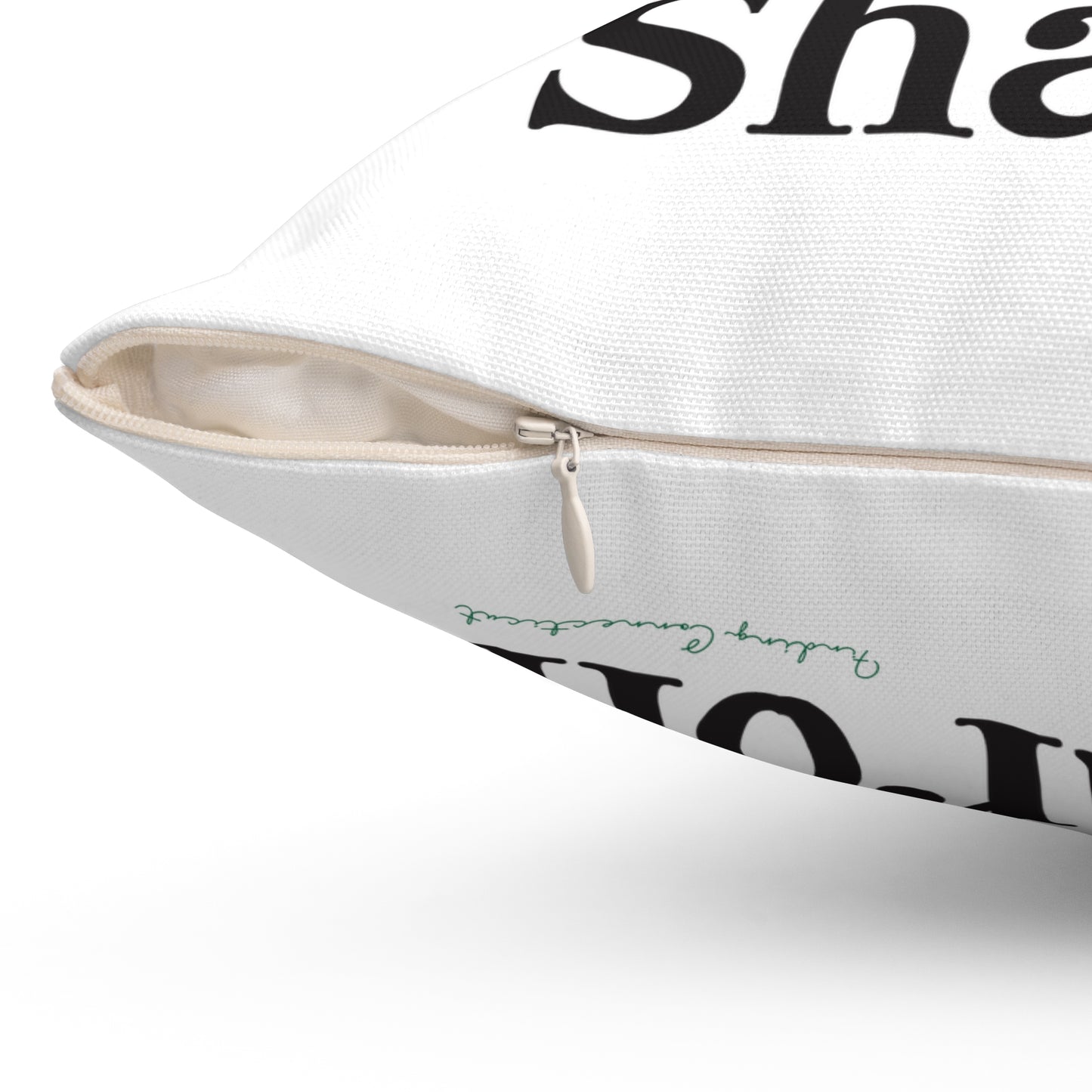 I Clover Sharon Spun Polyester Square Pillow