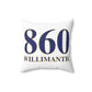 860 Willimantic Spun Polyester Square Pillow