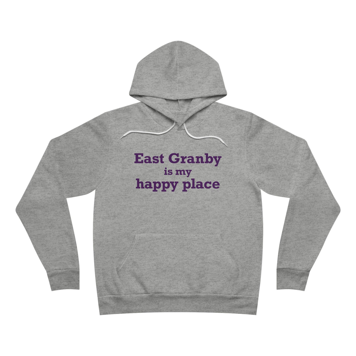 East Granby is My Happy Place Unisex Sponge Fleece Pullover Hoodie
