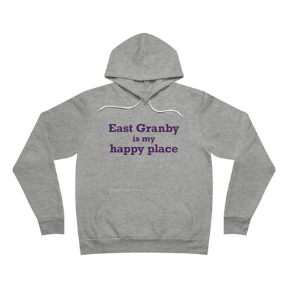 East Granby is My Happy Place Unisex Sponge Fleece Pullover Hoodie