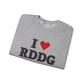 I Heart RDDG Unisex Heavy Blend™ Crewneck Sweatshirt