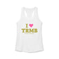I Heart TRMB Women's Ideal Racerback Tank Top