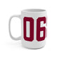 06870 - Greenwich Connecticut Zip Code Mug 15oz
