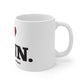 I Heart CONN. Mug 11oz