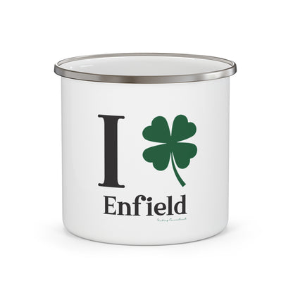 I Clover Enfield Enamel Camping Mug