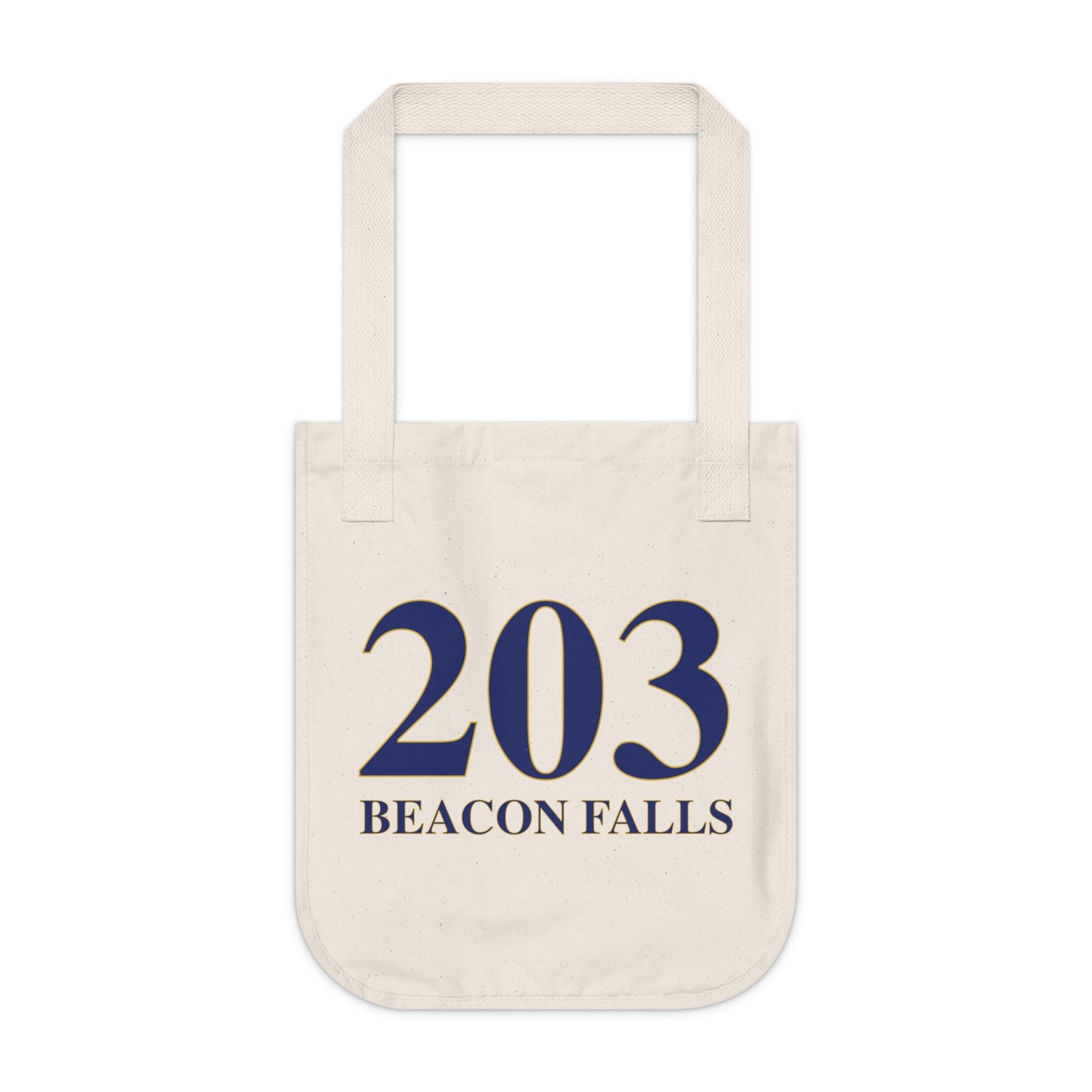 203 Beacon Falls Organic Canvas Tote Bag