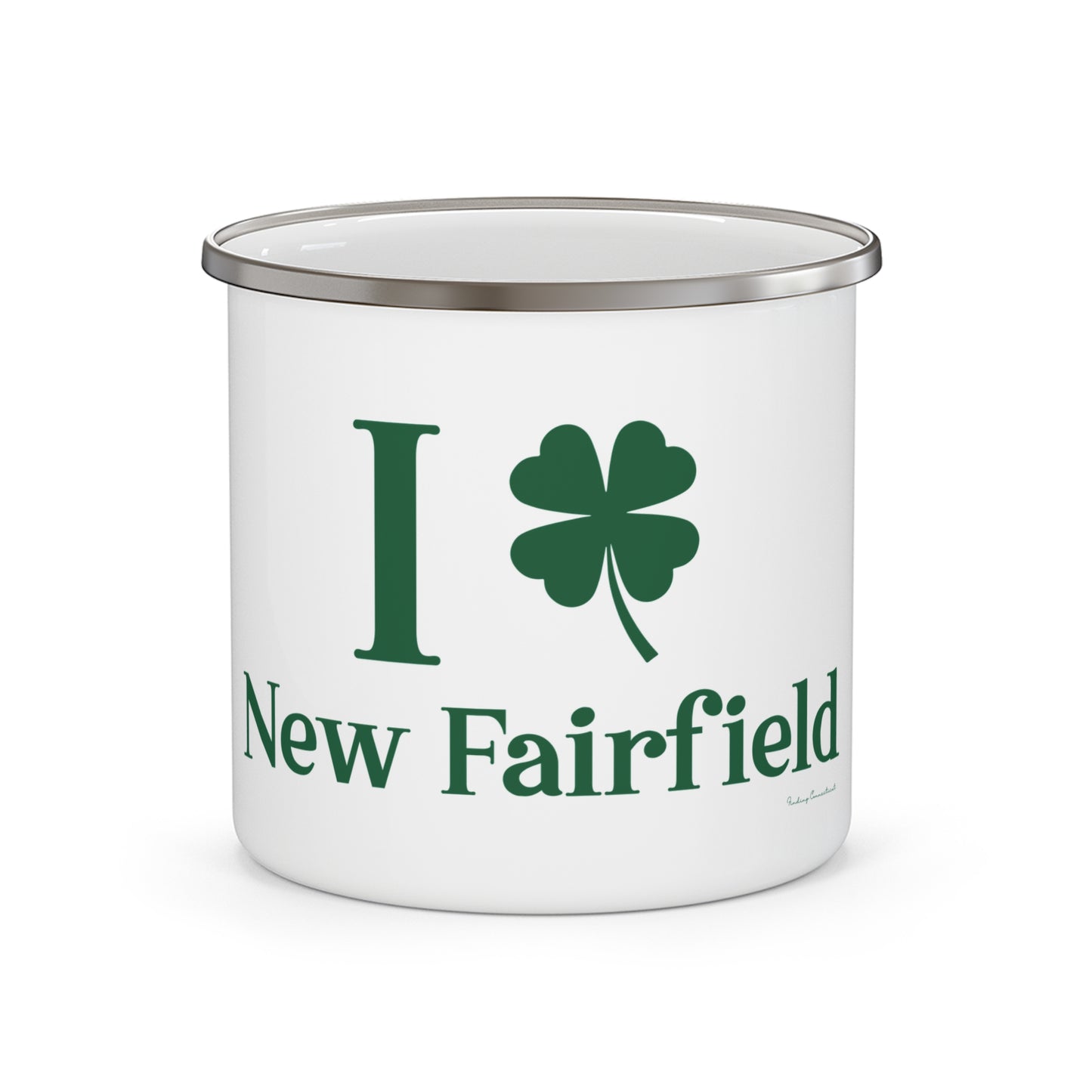 I Clover New Fairfield Enamel Camping Mug