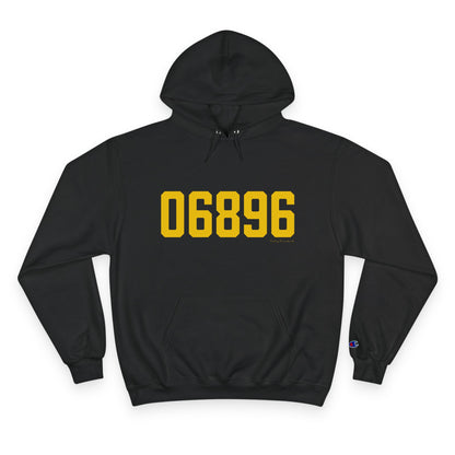 06896 Redding Connecticut Zip Code Champion Hoodie