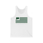 Bridgewater Connecticut St. Patrick’s Day Flag Unisex Jersey Tank Top