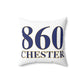 860 Chester Spun Polyester Square Pillow