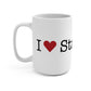 I Heart Stratfield. Mug 15oz