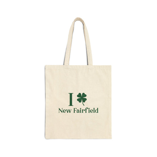 I Clover New Fairfield Cotton Canvas Tote Bag