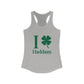 I Clover Haddam Women's Ideal Racerback Tank