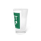 Vintage Exit 54  Merritt Parkway Sign Pint Glass, 16oz