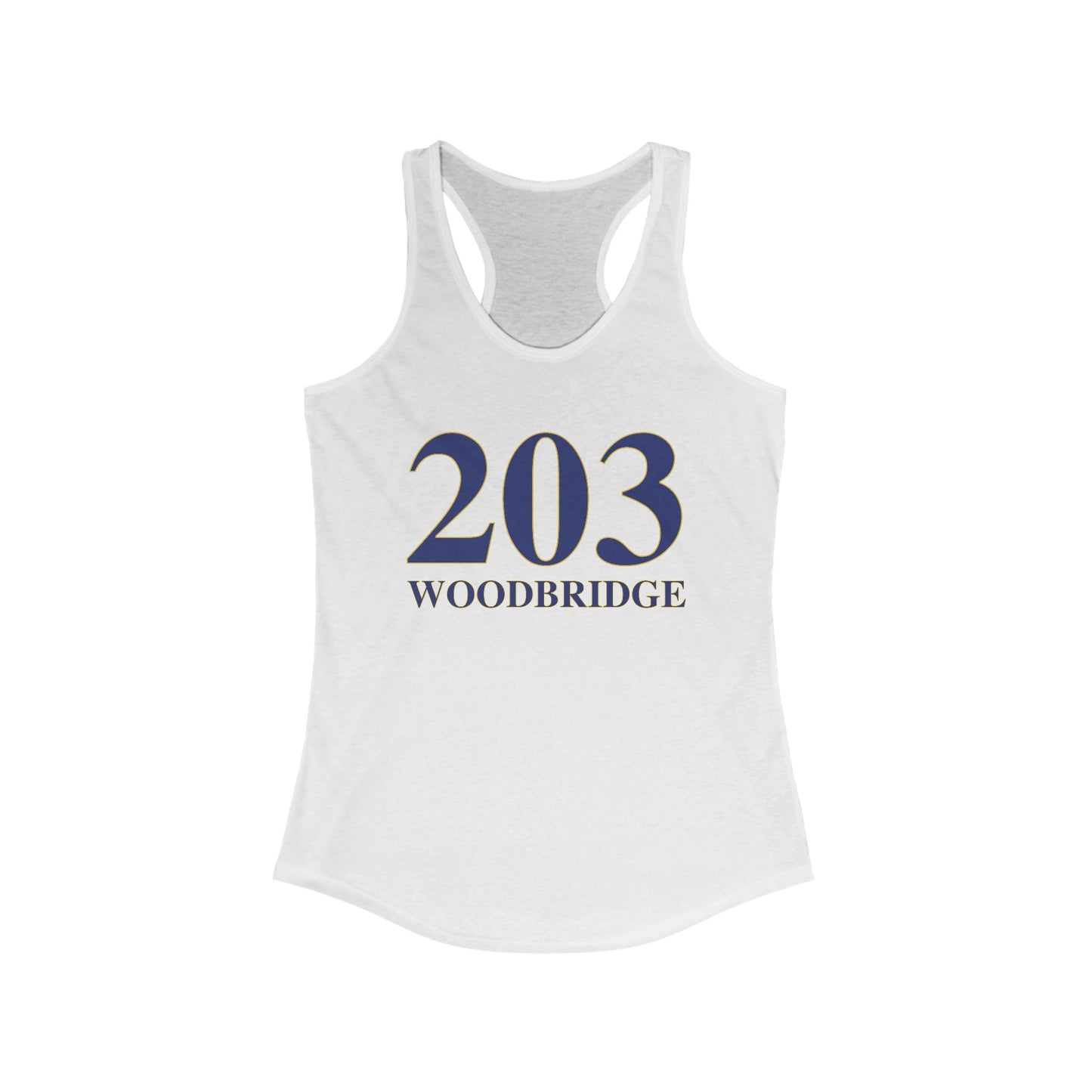 203 Woodbridge Women's Ideal Racerback Tank Top