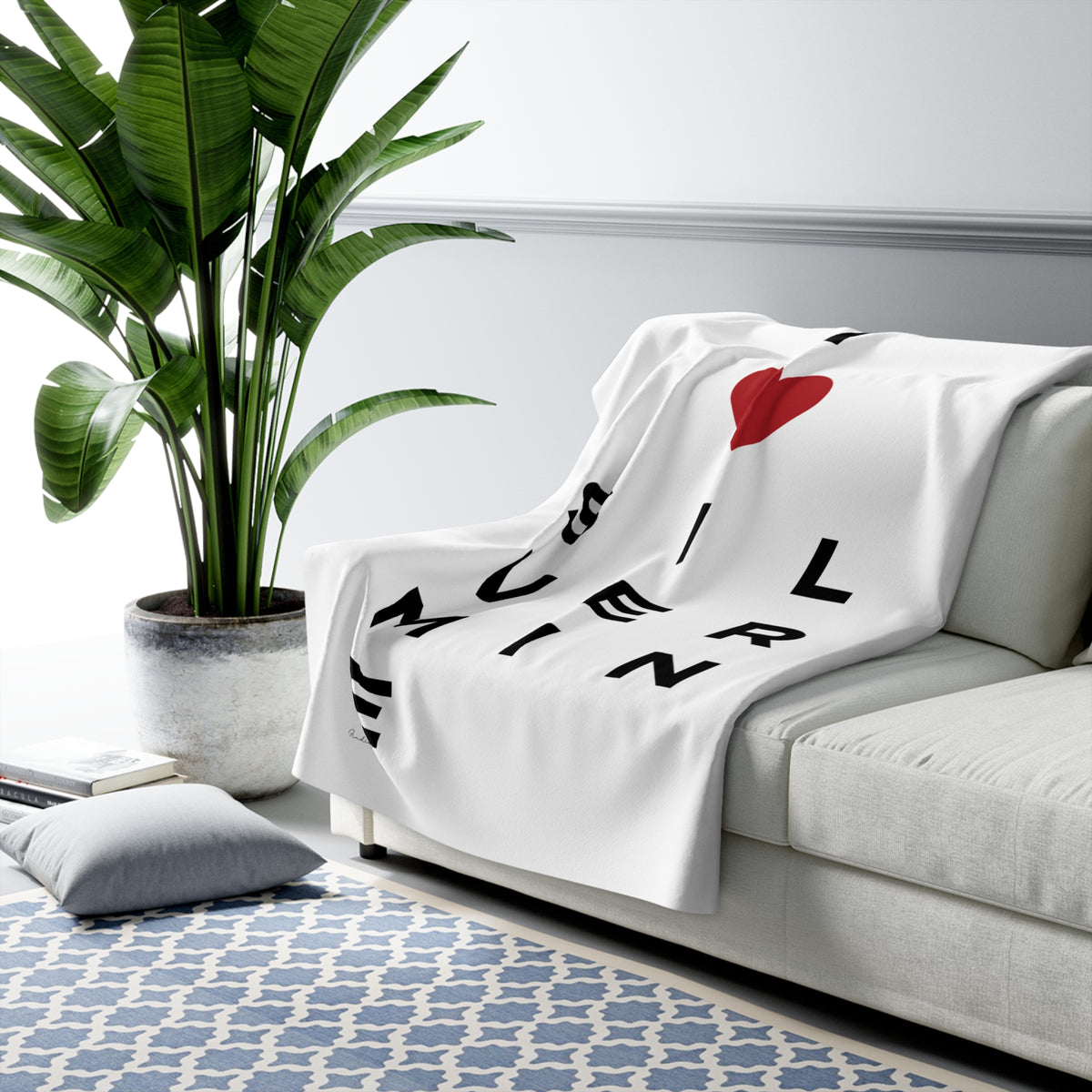 Silvermine Vision Sherpa Fleece Blanket