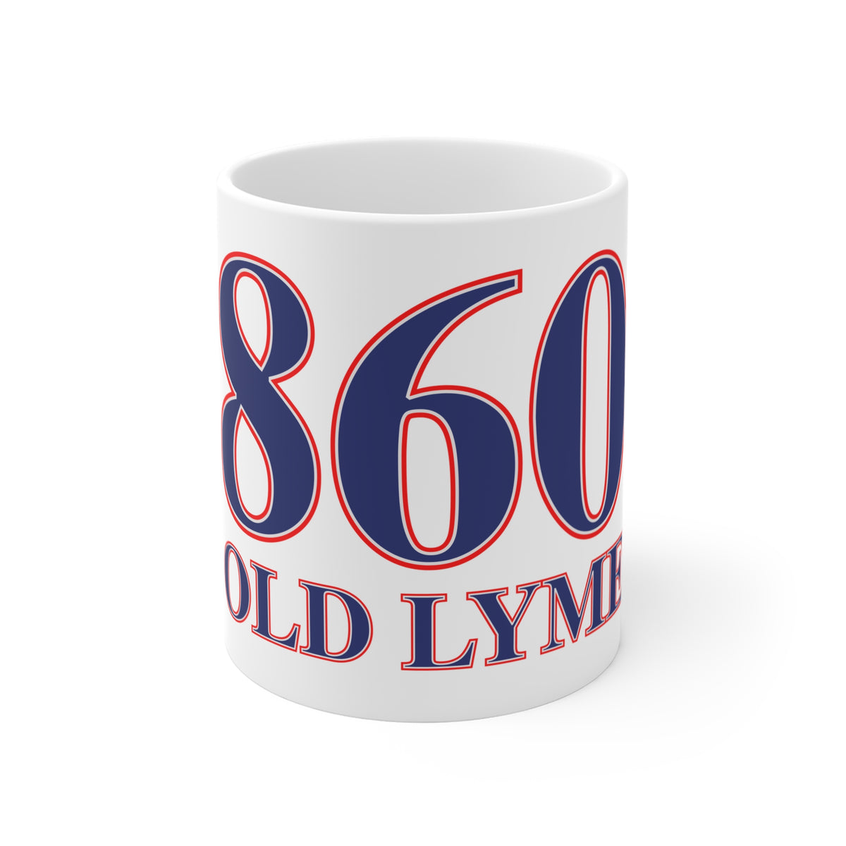 860 Old Lyme Red, White & BlueMug 11oz