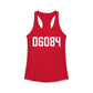 06084 Tolland CT Zip Code Women's Ideal Racerback Tank Top