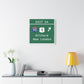 Vintage Merritt Parkway Exit 54 Sign Matte Canvas, Stretched, 1.25"