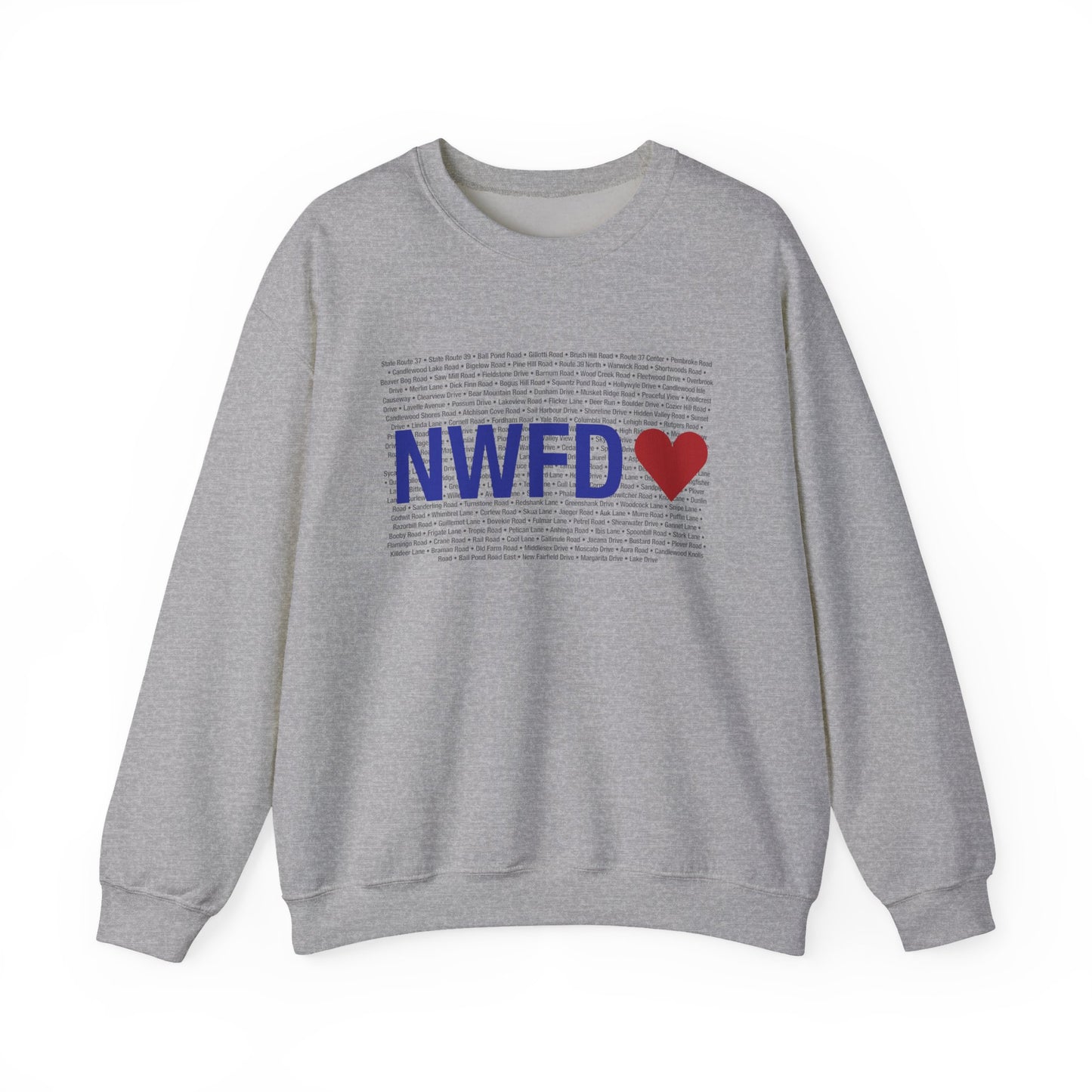 New Fairfield Love Unisex Heavy Blend™ Crewneck Sweatshirt
