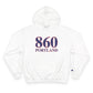 860 Portland Red White & Blue Champion Hoodie