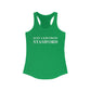 Just a kid from Stamford Women's Ideal Racerback Tank Top