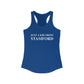 Just a kid from Stamford Women's Ideal Racerback Tank Top
