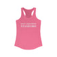 Just a kid from Stamford Women's Ideal Racerback Tank Top
