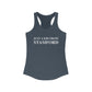 Just a kid from Stamford Women's Ideal Racerback Tank Top