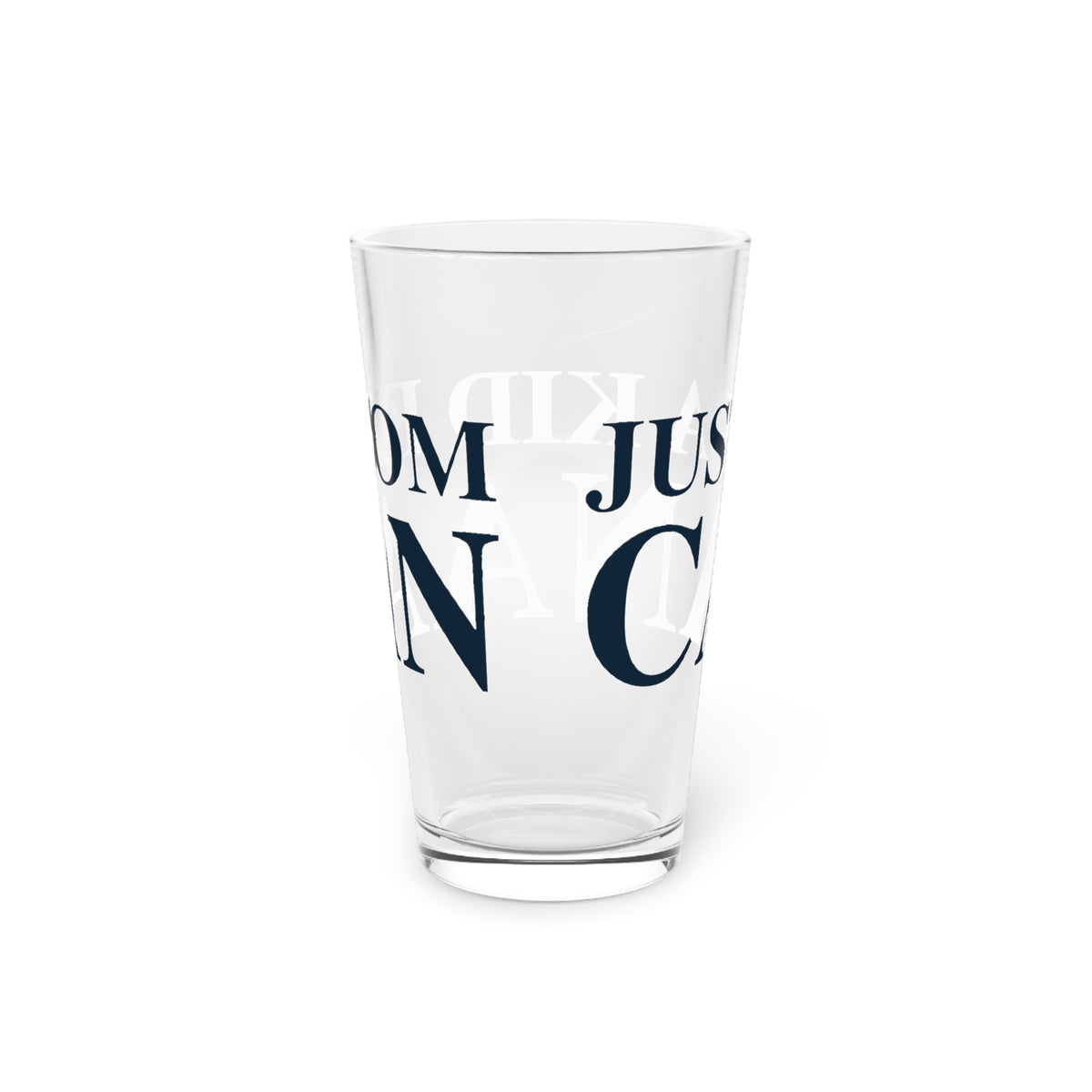 Just a kid from Canaan Pint Glass, 16oz