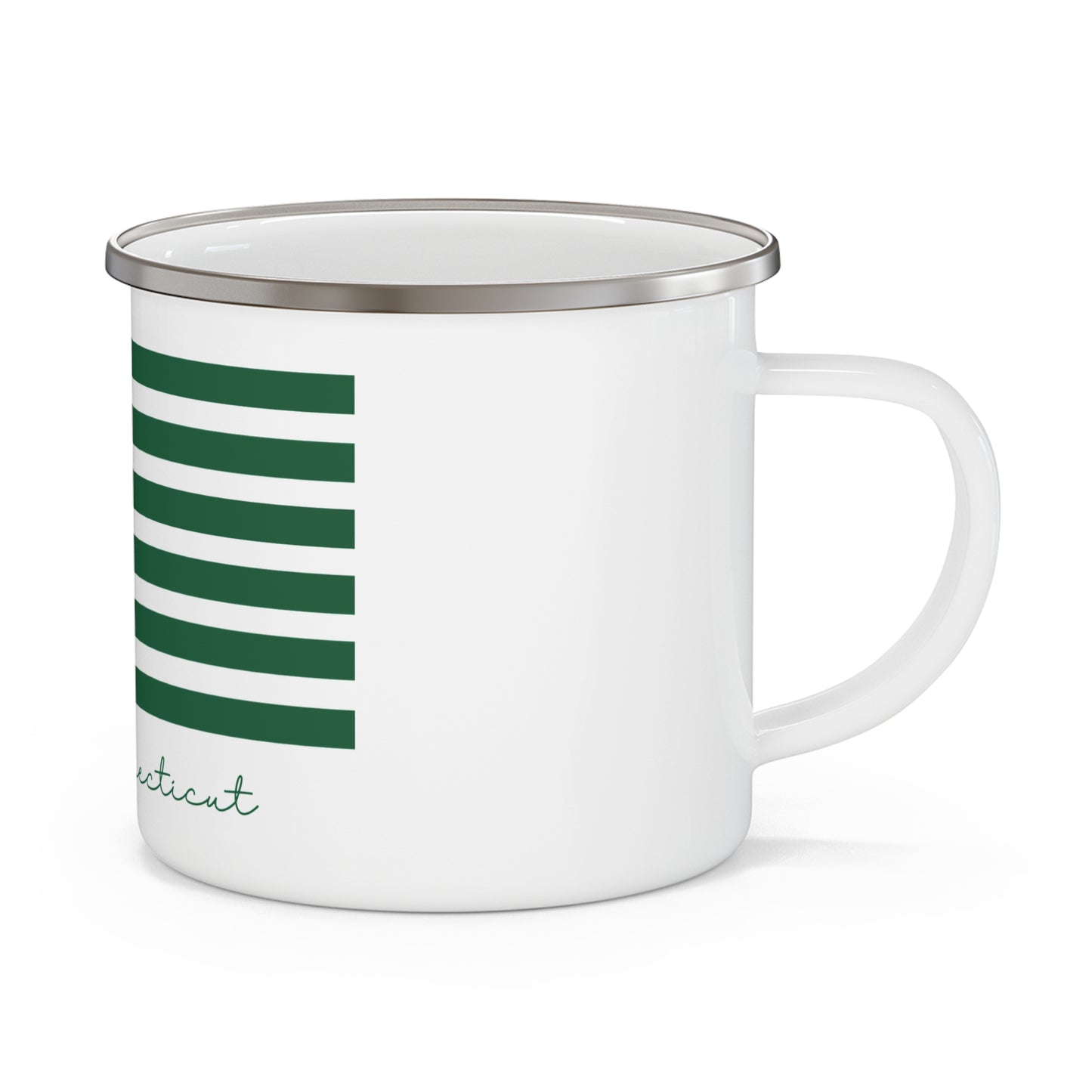 Hebron Connecticut St. Patrick’s Day Flag Enamel Camping Mug