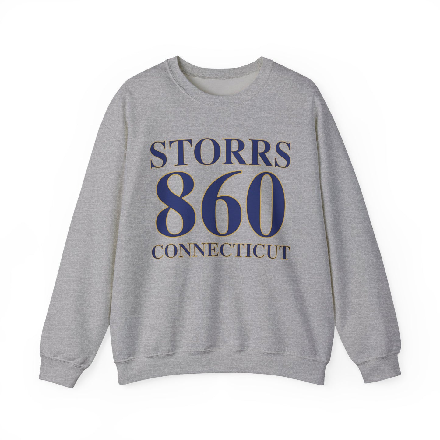 Storrs 860 Connecticut Unisex Heavy Blend™ Crewneck Sweatshirt