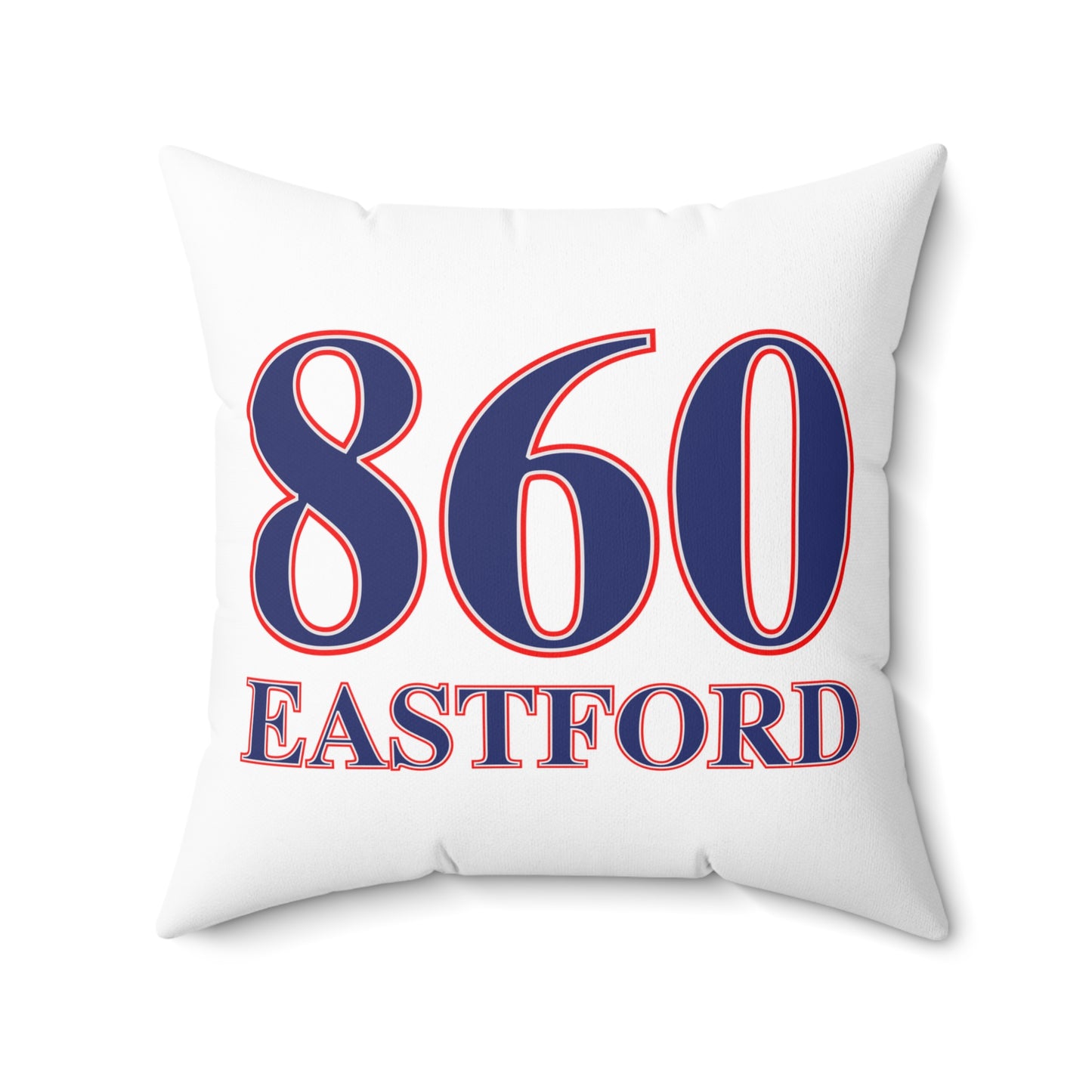 860 Eastford Red, White & Blue Spun Polyester Square Pillow